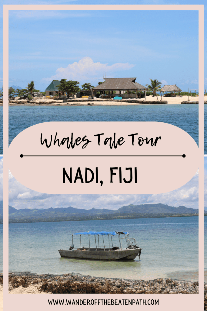 Collage of photos from the Whales Tale Tour in Fiji