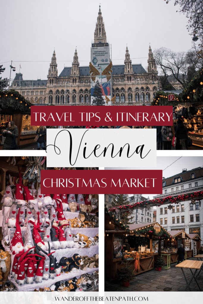 Photo of the Christmas Market in Vienna. Click here for a detailed guide to the Christmas Market in Vienna.