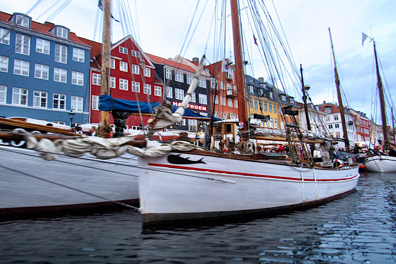 Waterfront in Copenhagen, Demark