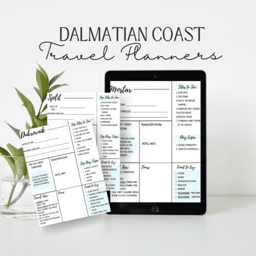 Dalmatian Coast Travel Planners Print and Digital Versions