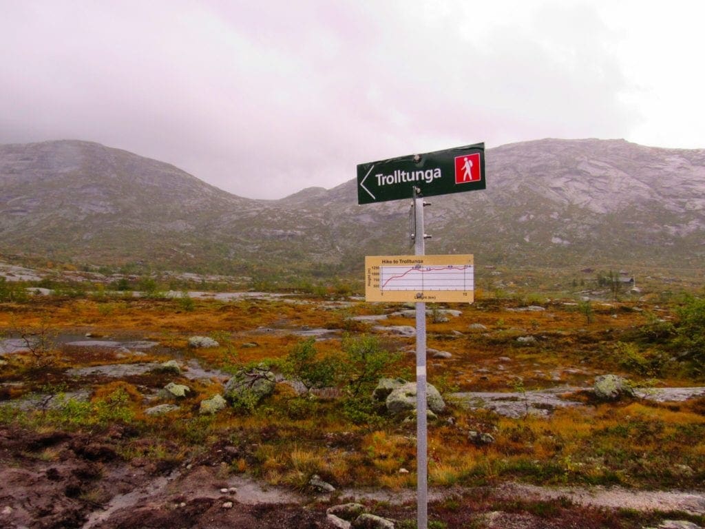 Trolltunga Sign, Norway