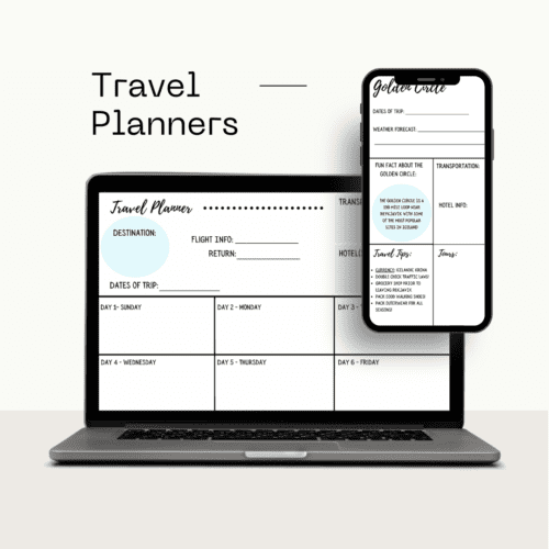 Iceland Travel Planners Mobile and laptop view