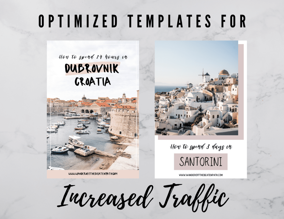 10 Pinterest Templates – Wander Off The Beaten Path
