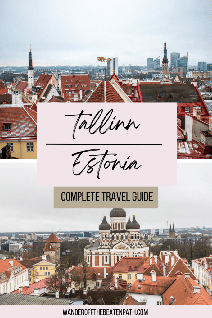 Panoramic photos from Tallinn Estonia