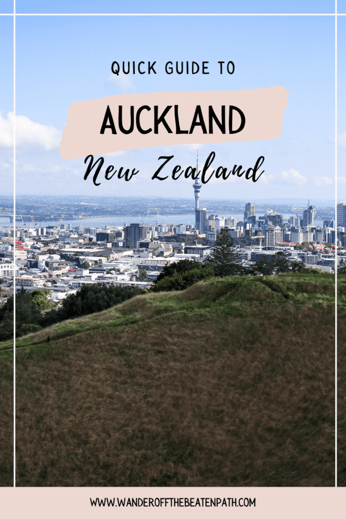 Photo of Auckland from Mount Eden. Click here for the best things to do in Auckland.