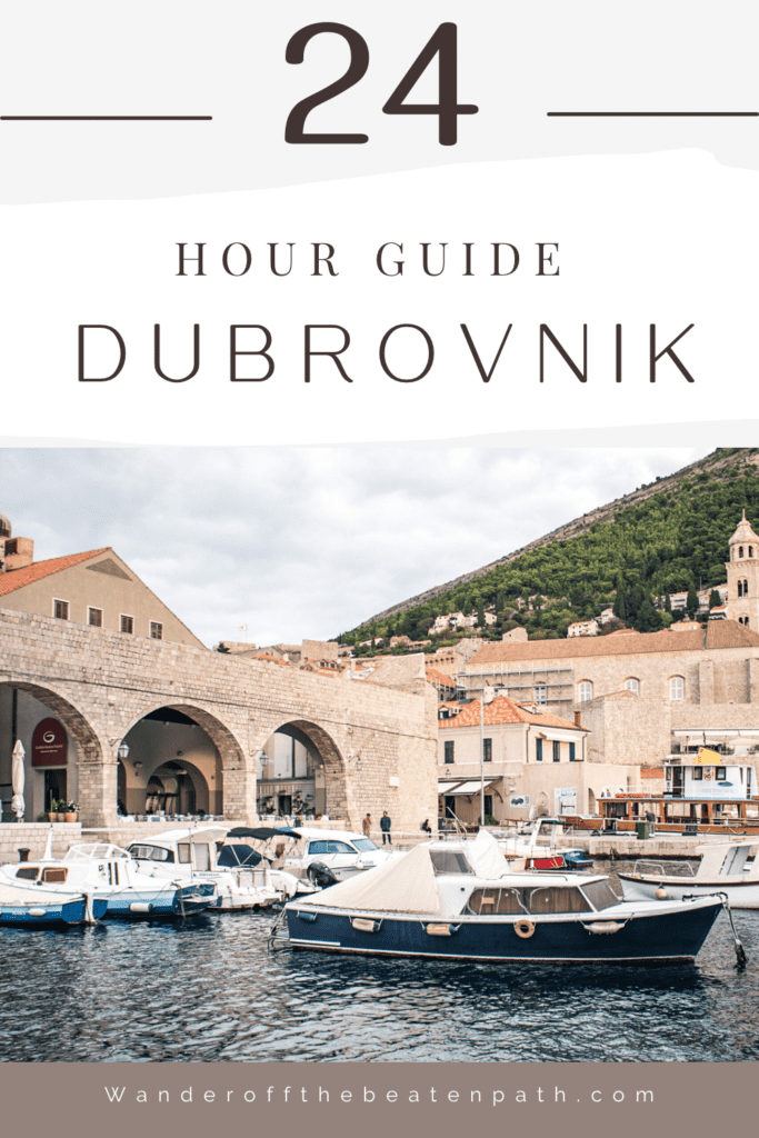 Photo of the Old Port in Dubrovnik. Click here for a quick guide to exploring the town.