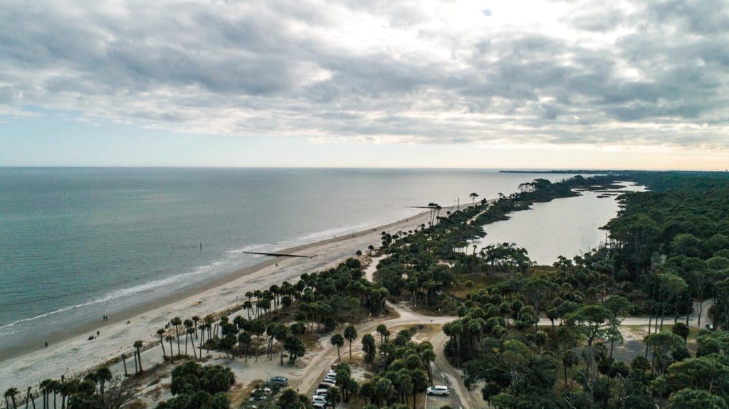 View of Hunting Island