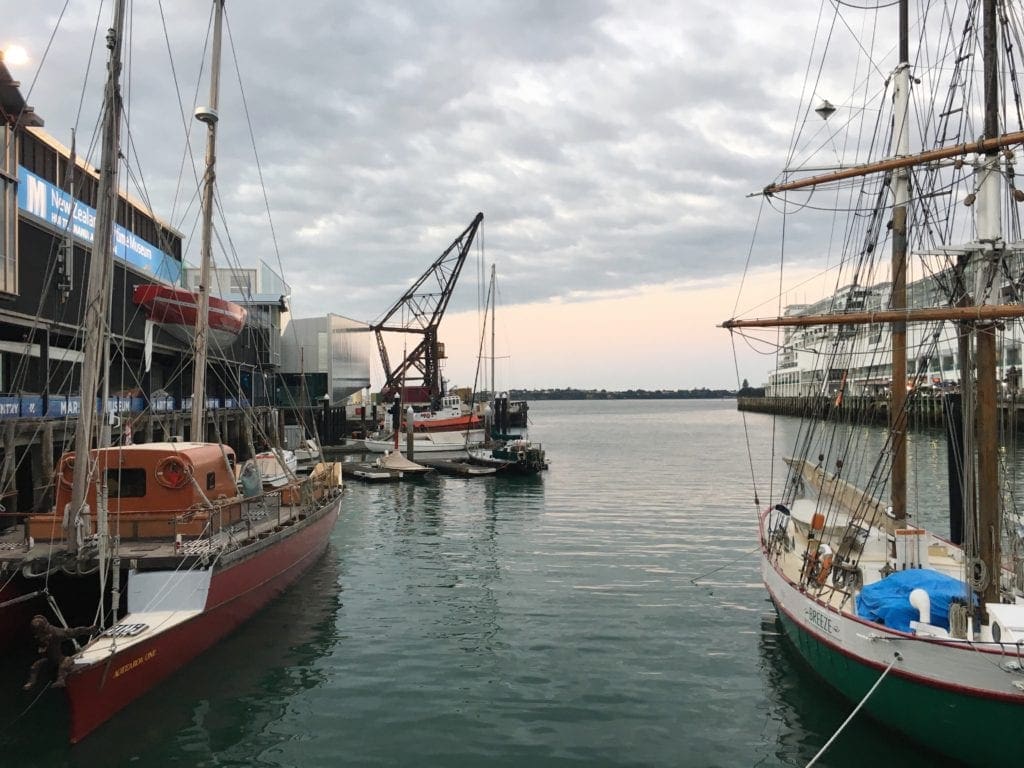 View from Lula Inn, Auckland, New Zealand