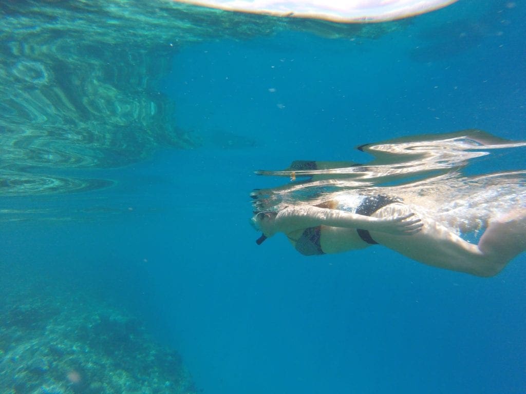 Snorkeling in Fiji