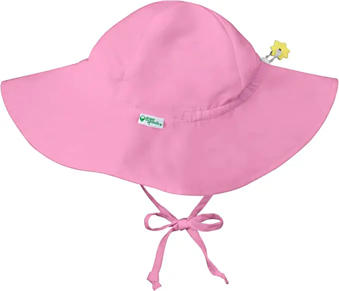 i play. Baby Girls' Brim Hat | All-Day UPF 50+ Sun Protection for Head, Neck, & Eyes