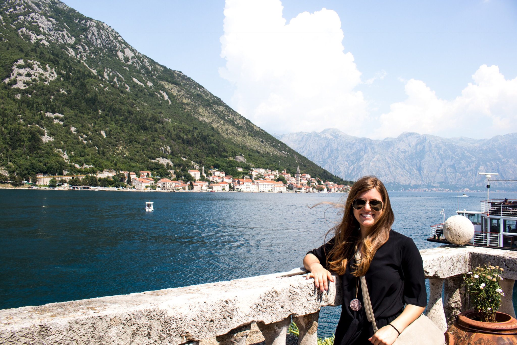 Exploring Perast, Montenegro