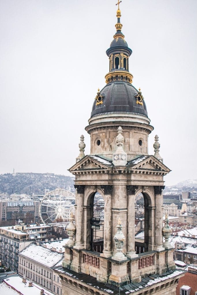 View of Budapest from St. Stephens Basillca