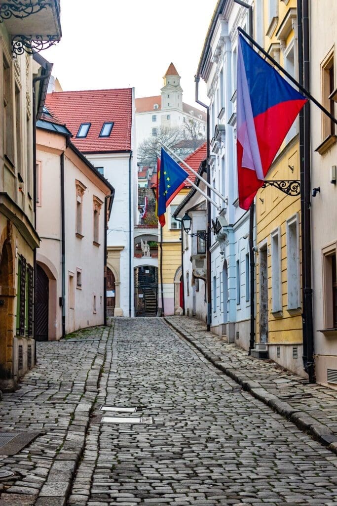 Streets of Bratislava, Slovakia