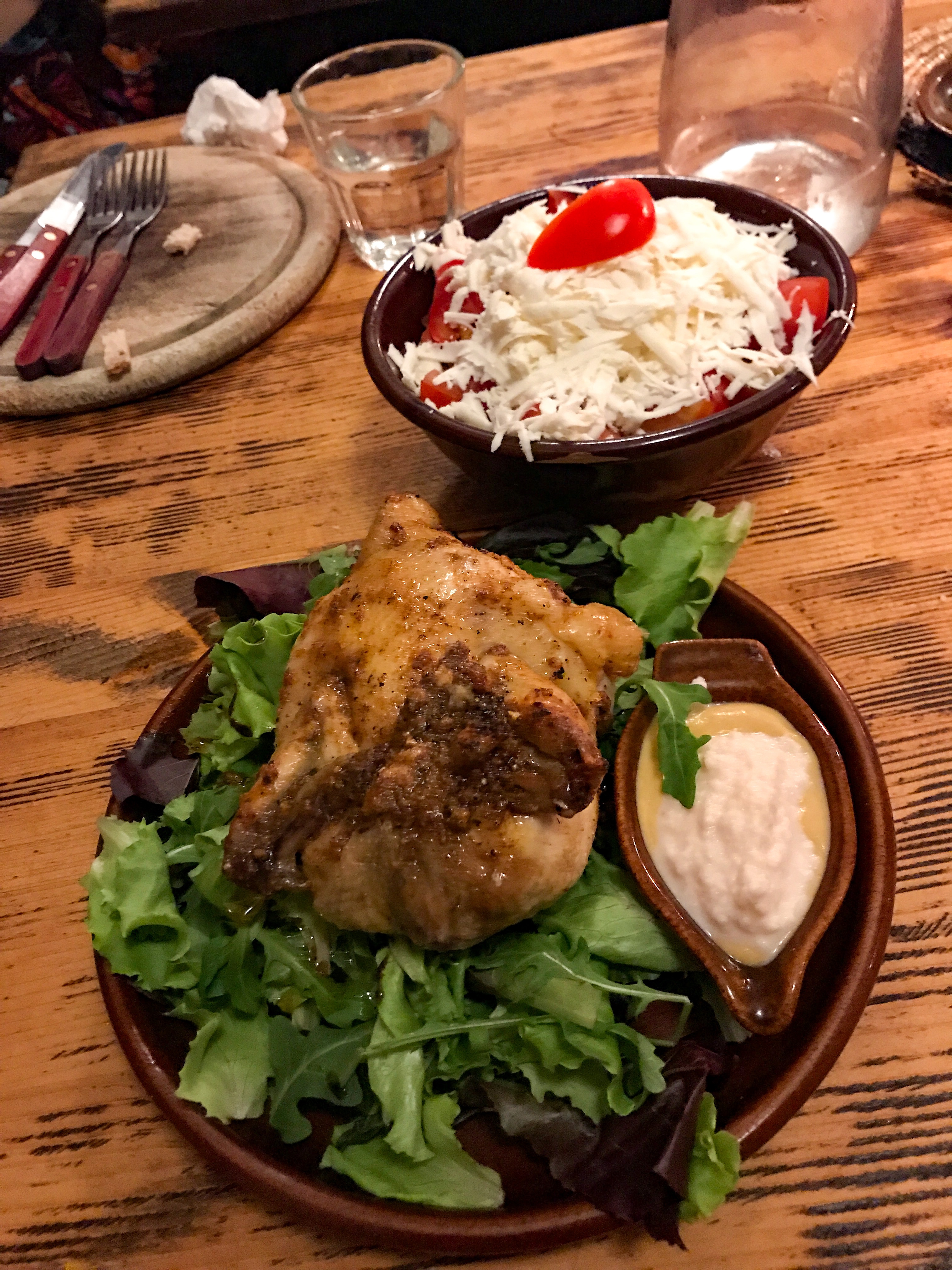 Photo of Chicken and salad from Krčma Šatlava