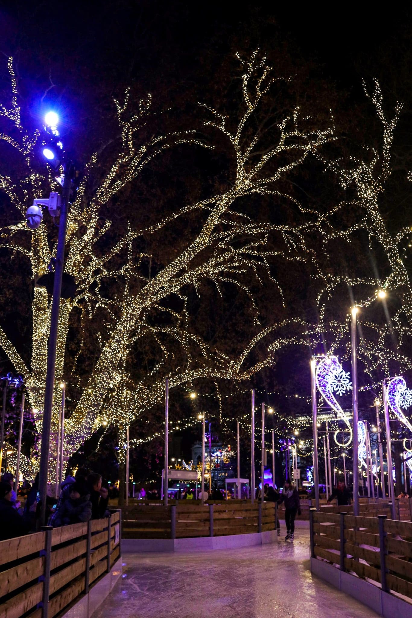 Photo of an ice skating rink