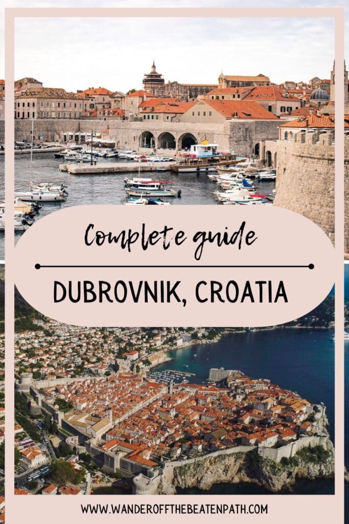 Photo of the Old Port in Dubrovnik. Click here for a quick guide to exploring the town.