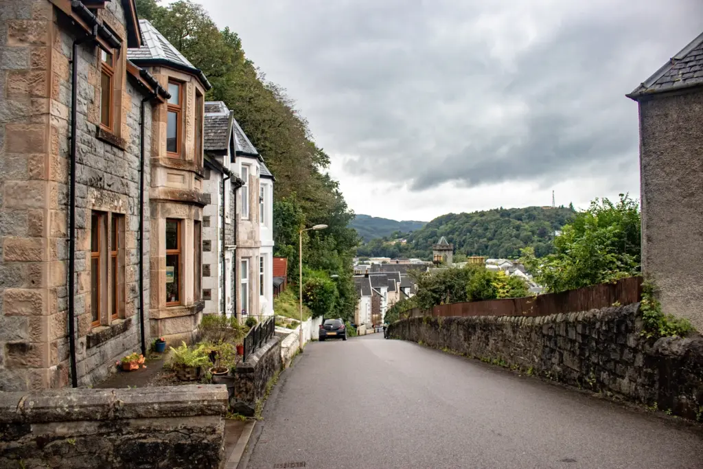 Streets of Oban, Scotland