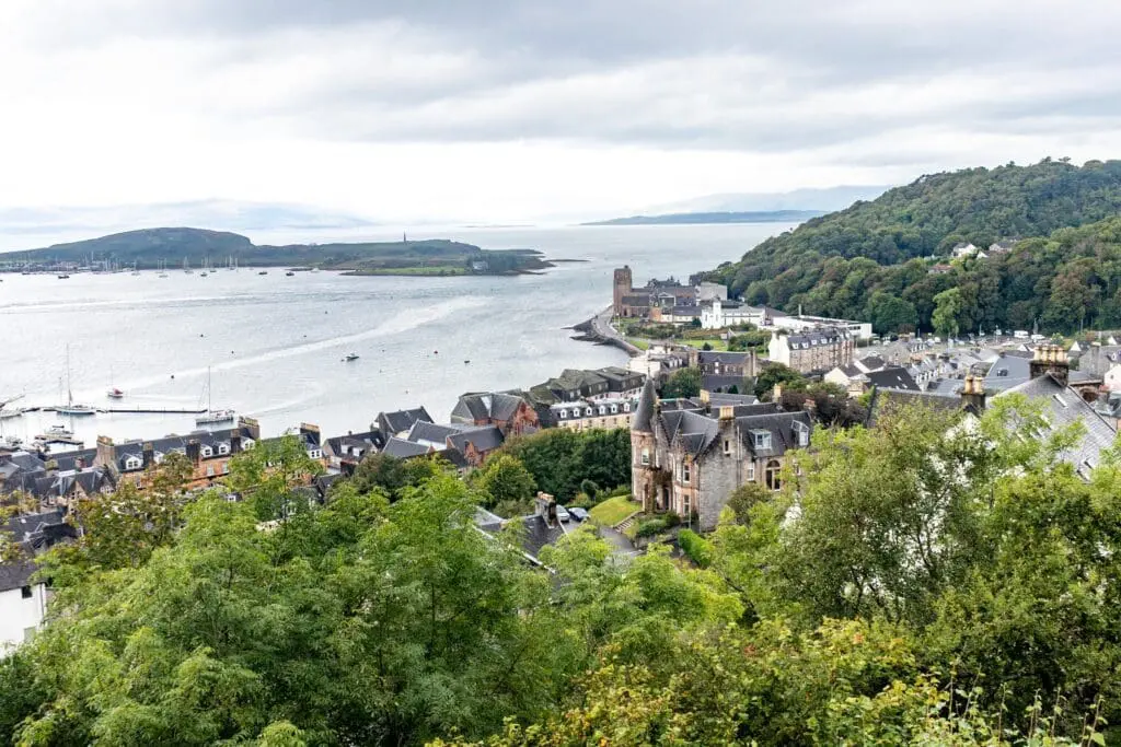 View of Oban, Scotland