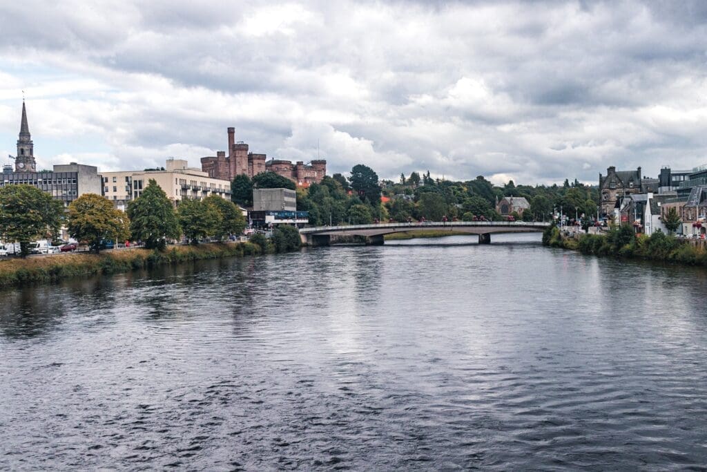 View of Inverness, Scotland