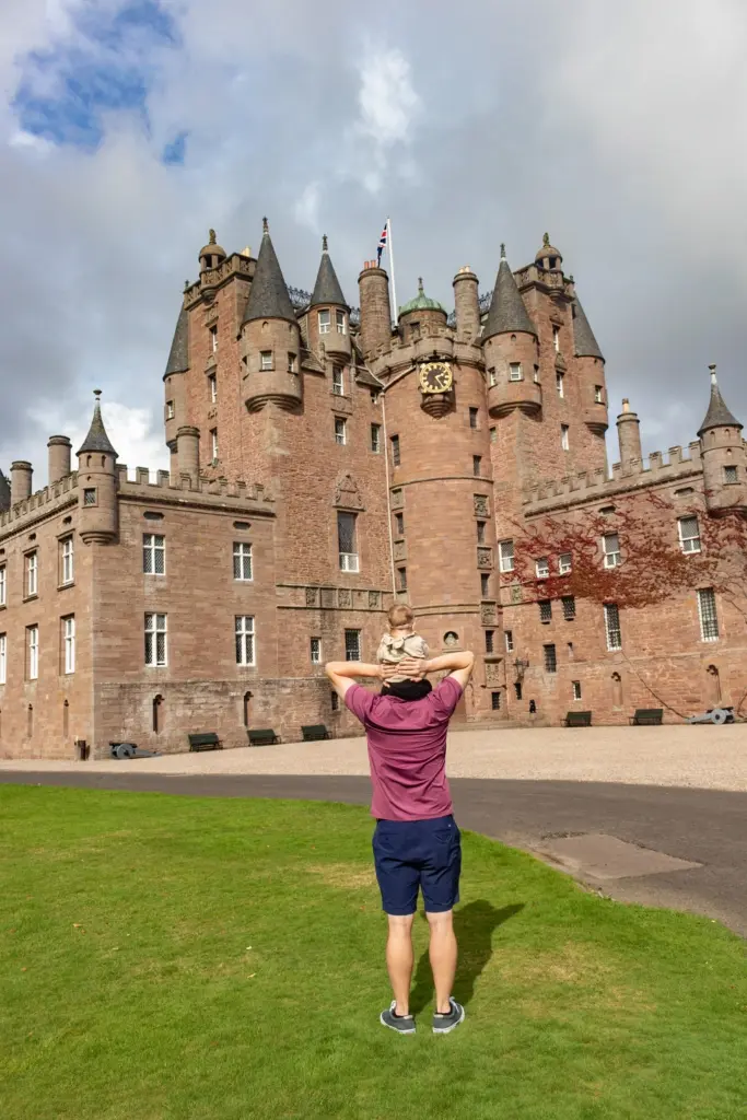 Glamis Castle in Scotland