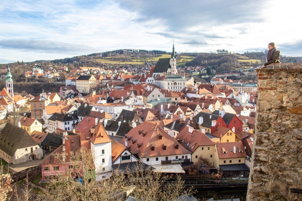 Viewing Platform in Cesky Krumlov