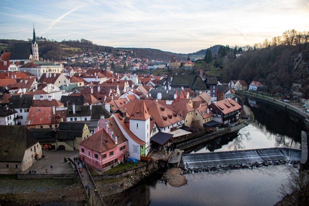 View of the Magical Cesky Krumlov