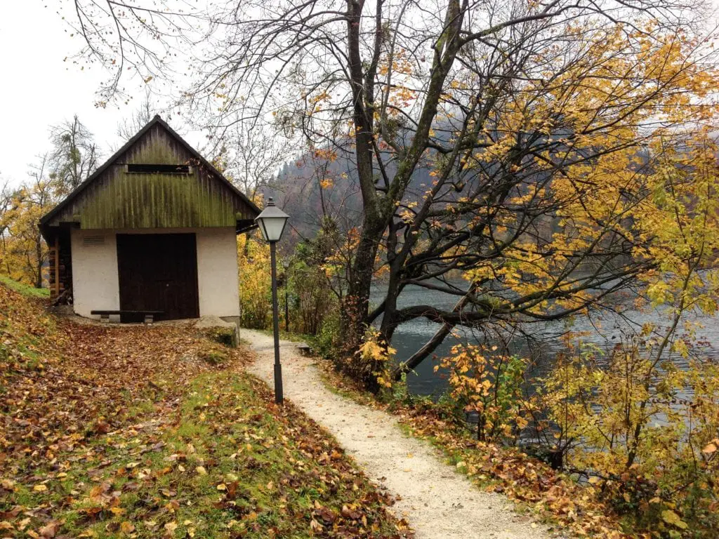 Photo from the church on the island