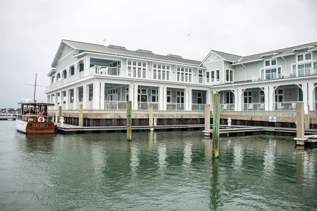 Panoramic view of the Beaufort Hotel