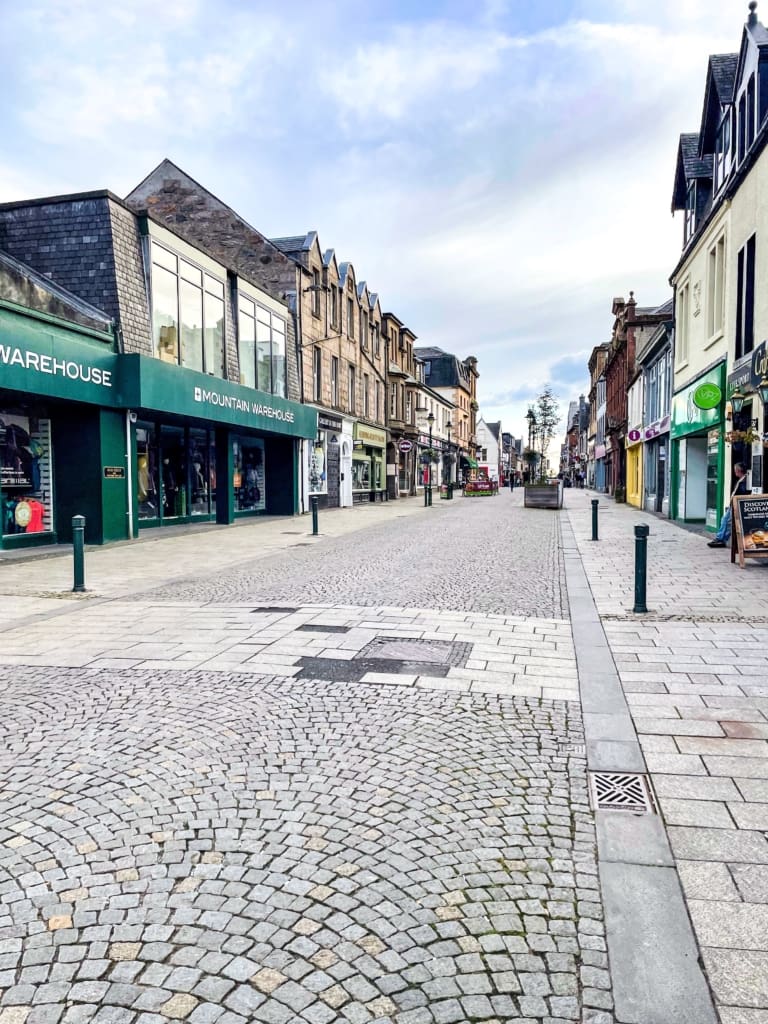 Streets of Fort William, Scotland