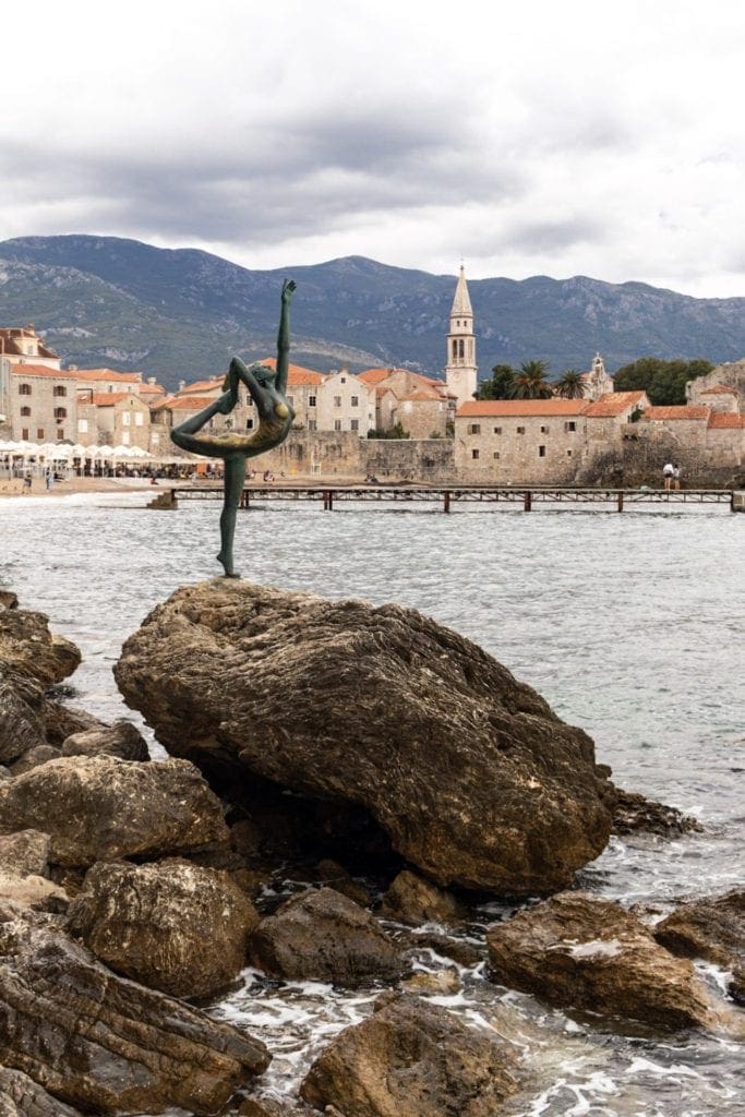 Views of Budva, Montengro