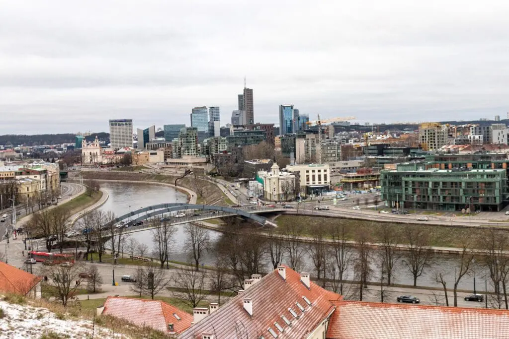 View of Vilnius, Lithuania