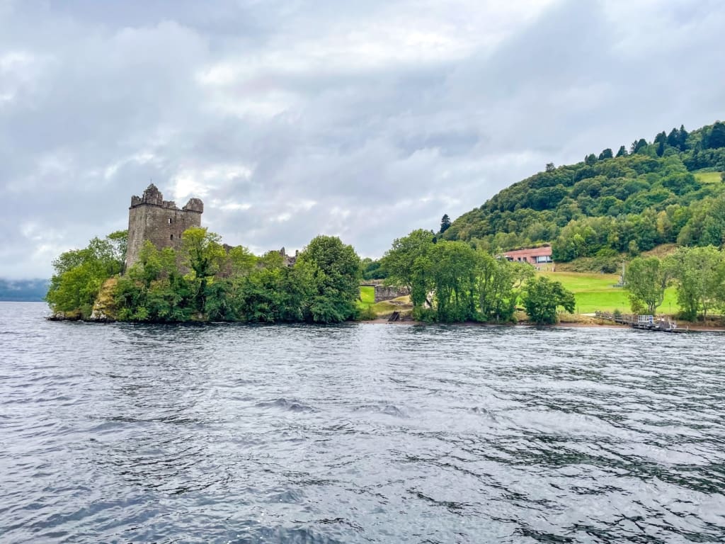 Cruising around Loch Ness in Scotland