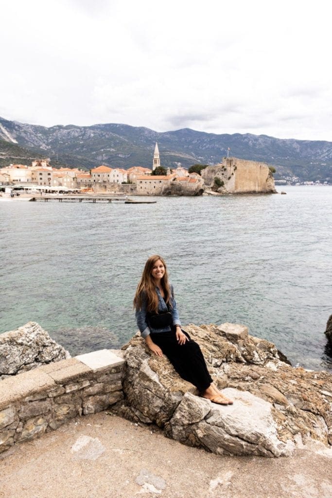 Views of Budva, Montenegro