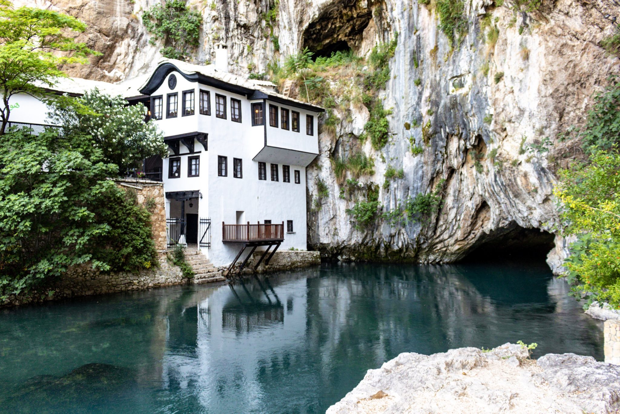 View of Blagaj, Bosnia and Herzegovina