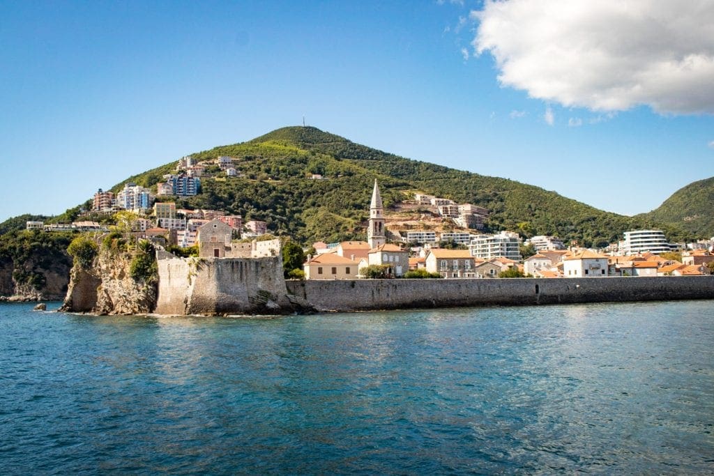 Photo of Old Town Budva from the Sea