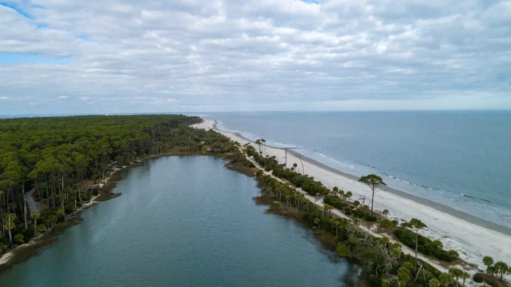 View of Hunting Island