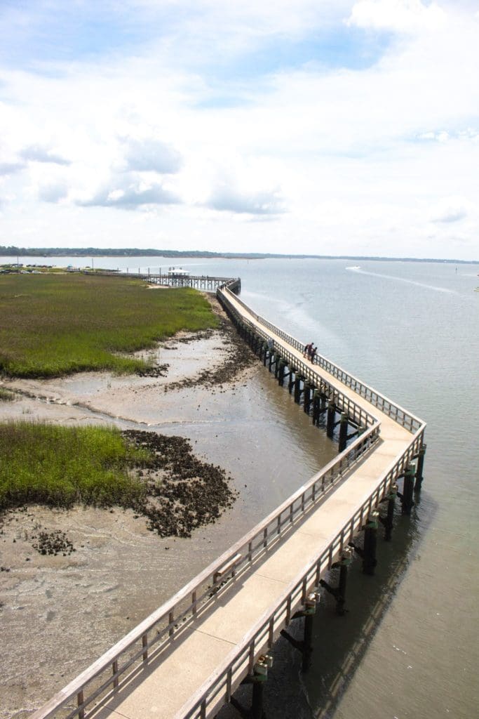 View from the Observation Tower in Beaufort