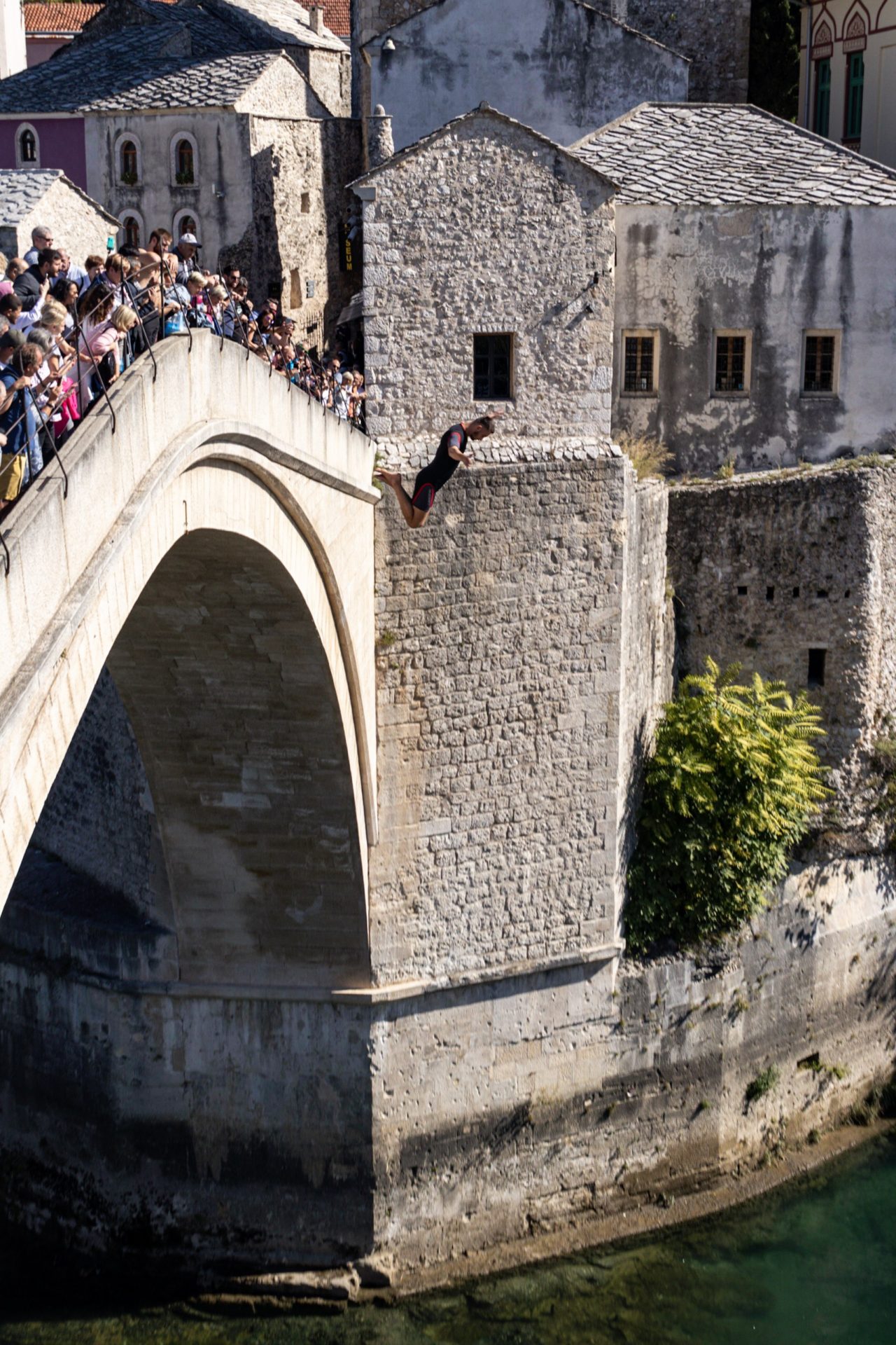 Bridge Jumper, Mostar, Bosnia