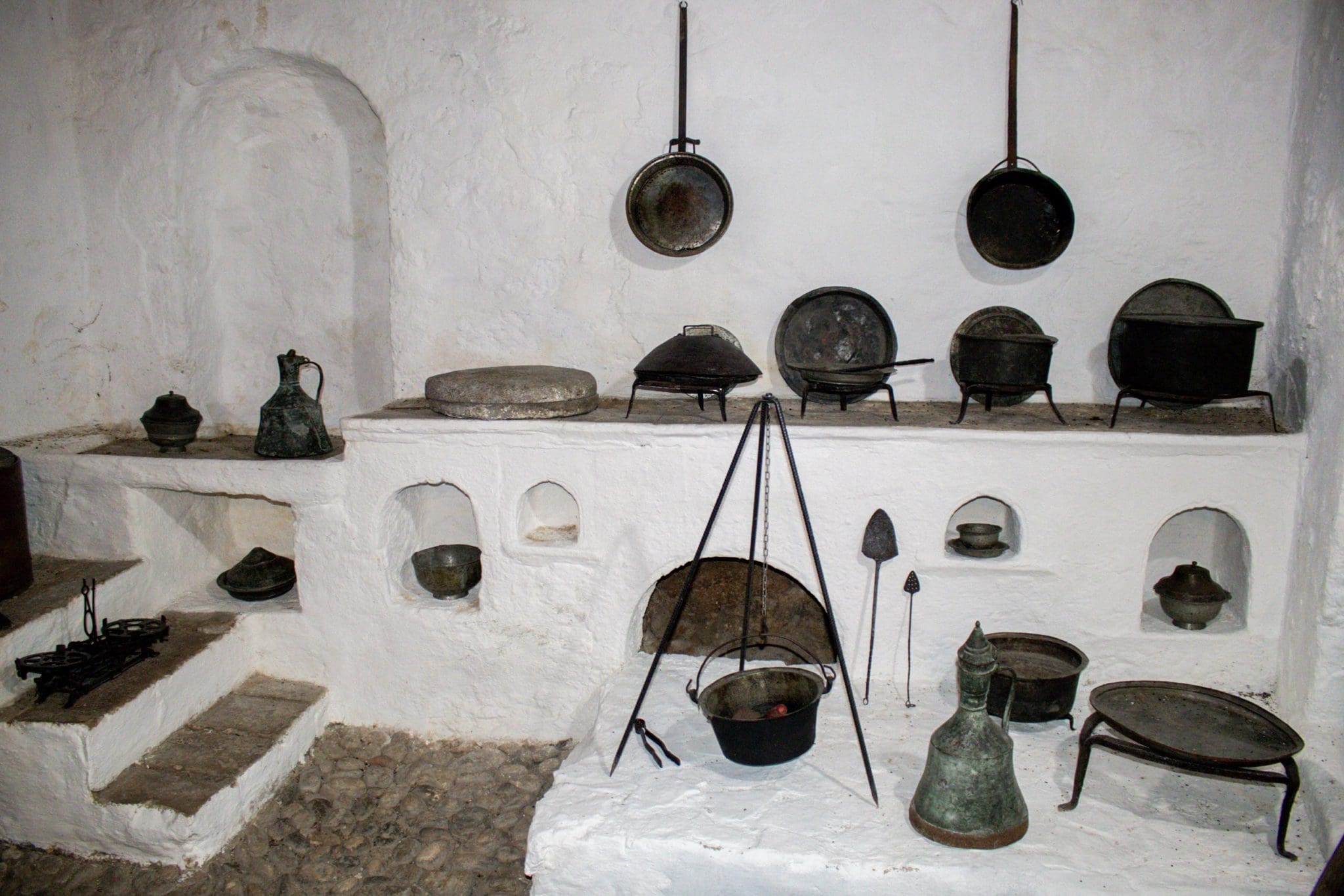 Picture of the kitchen in a traditional Turkish house