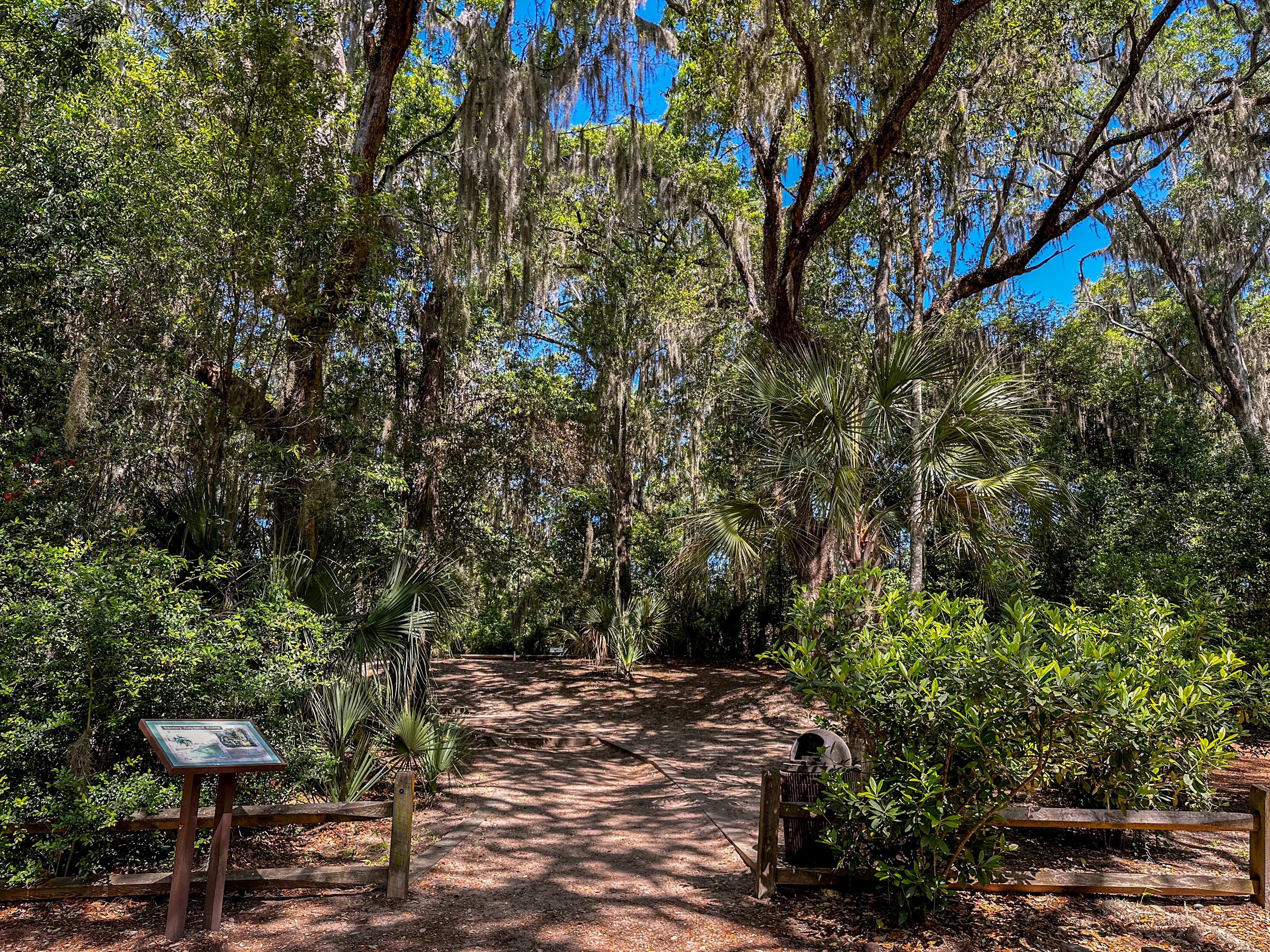 Panoramic view of the ruins in Hilton Head