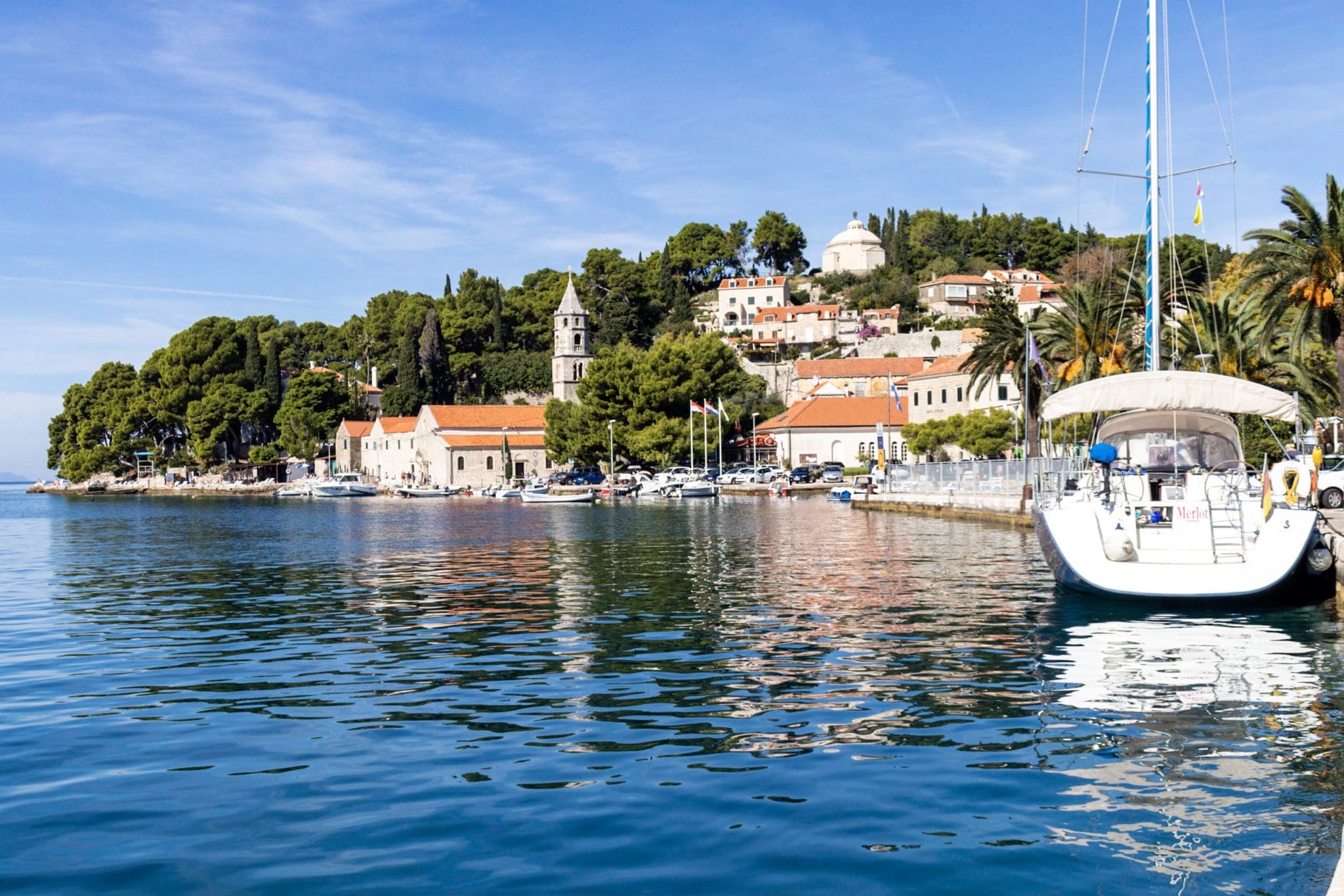 View of Cavtat, Croatia