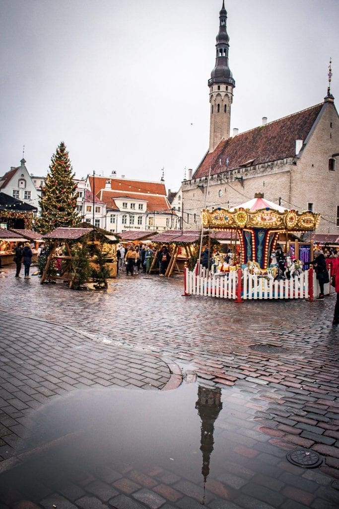 Exploring the Christmas Market in Tallinn, Estonia