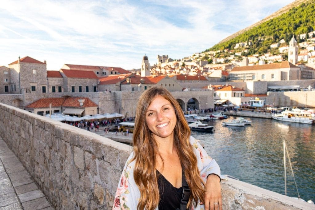 View of the Old Port in Dubrovnik