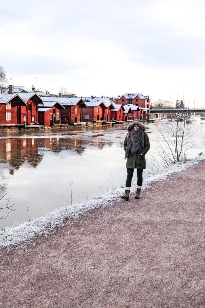 Admiring Porvoo, Finland