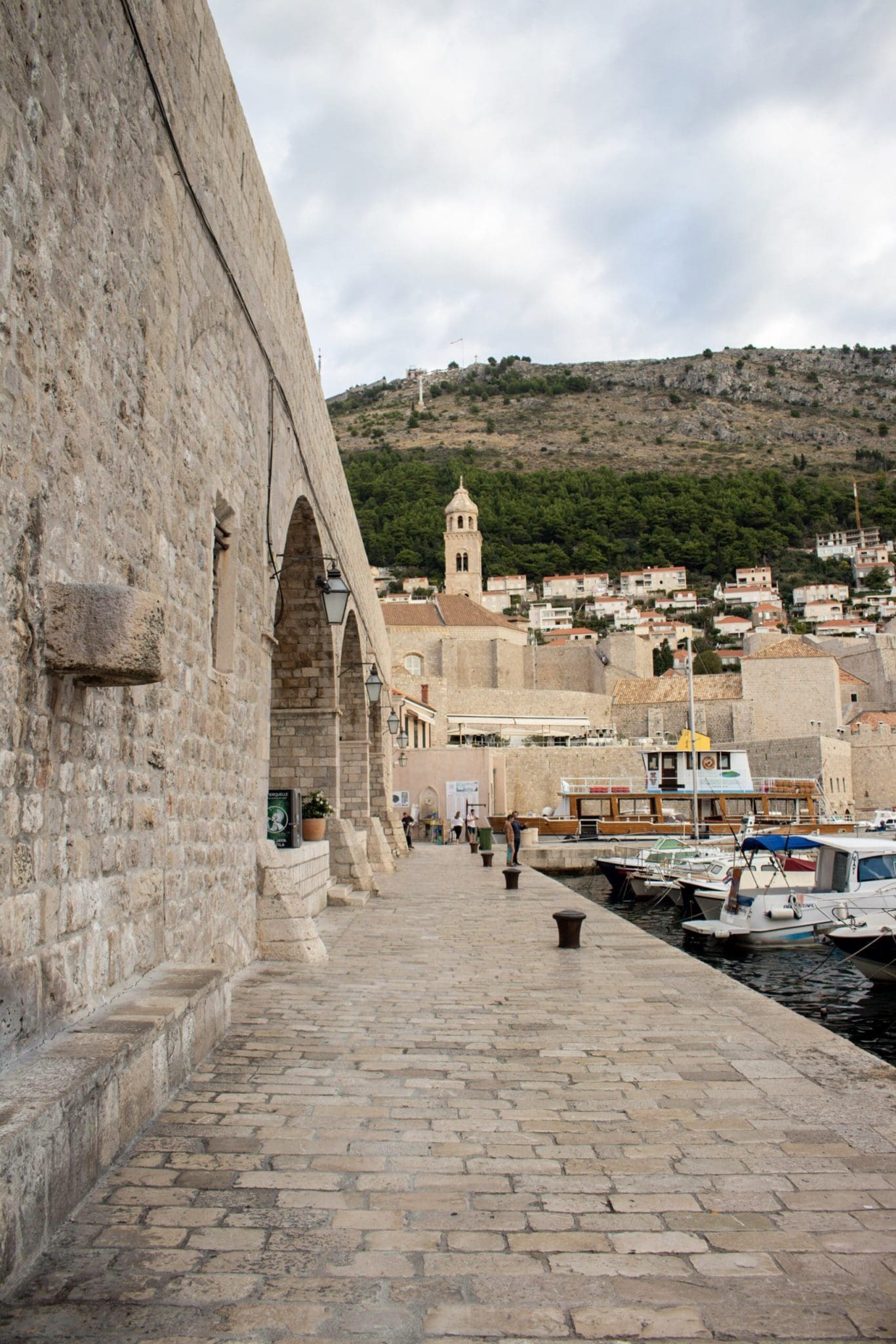 View of the waterfront in Dubrovnik