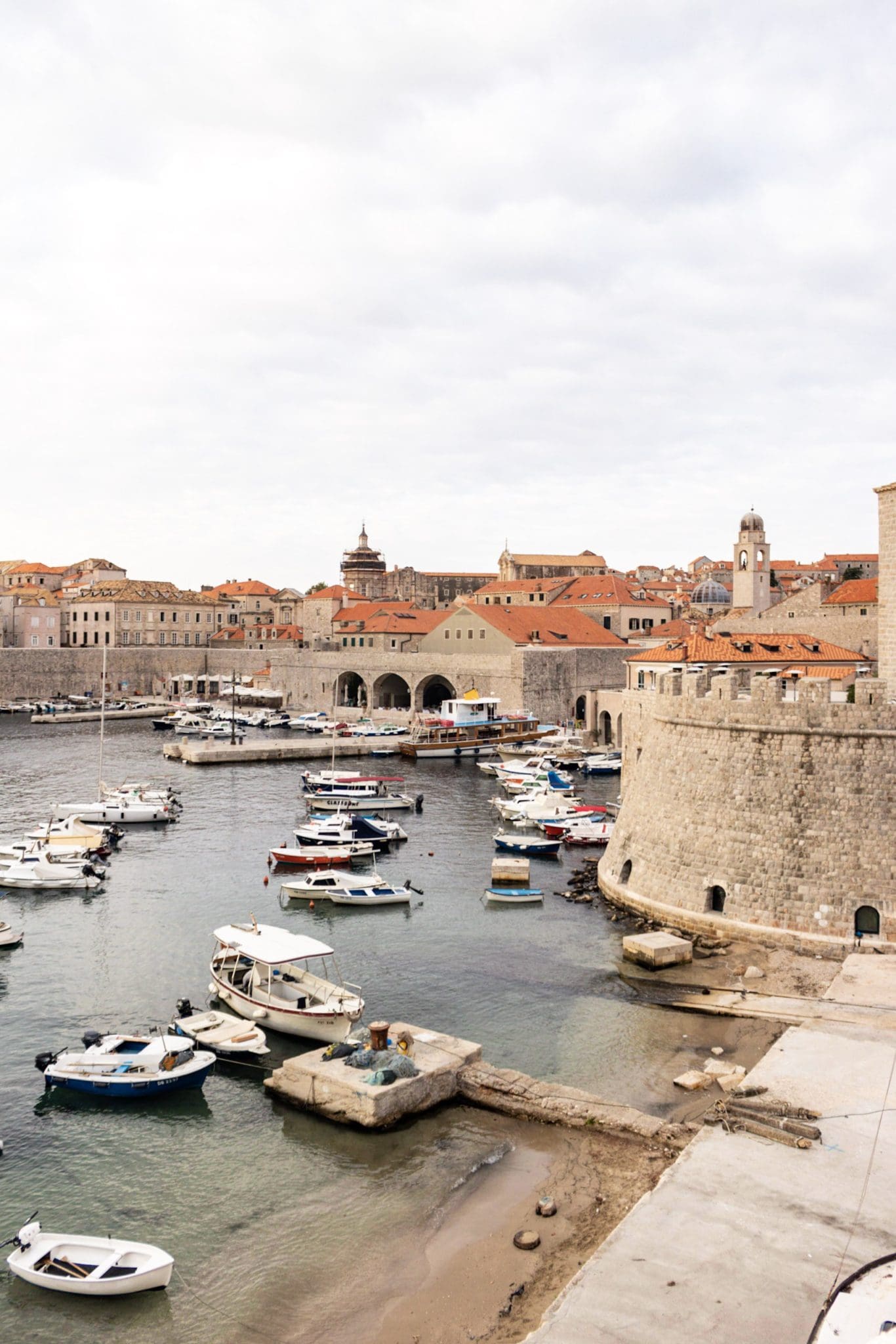 View of the Old Port in Dubrovnik