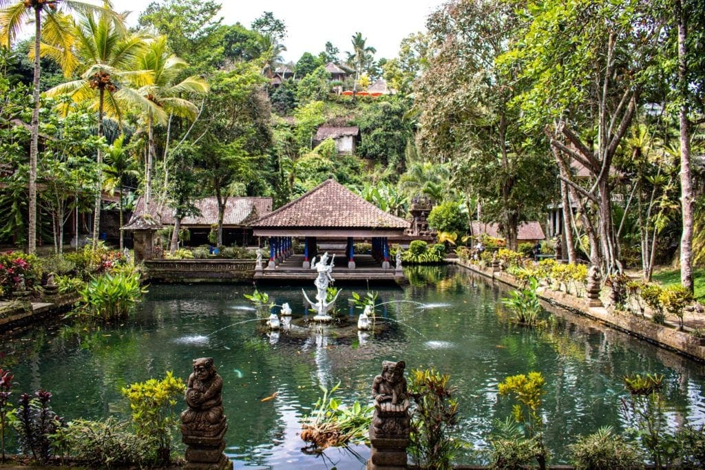 Photo of a temple in Bali