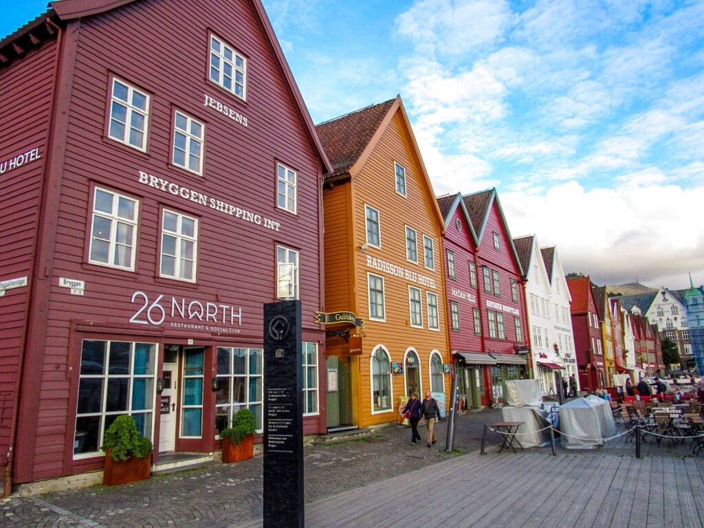 Streets of Bergen, Norway