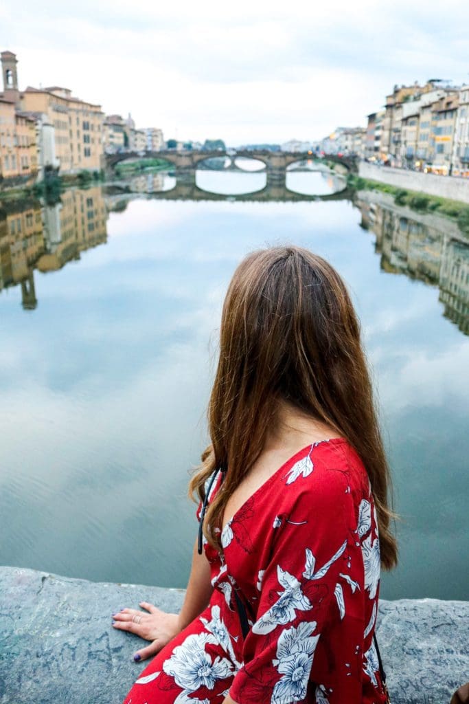 Admiring Florence, Italy