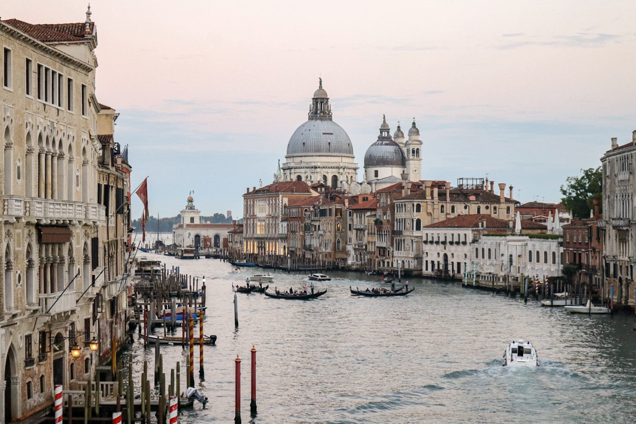 View of the Grand Canal, Venice, Italy